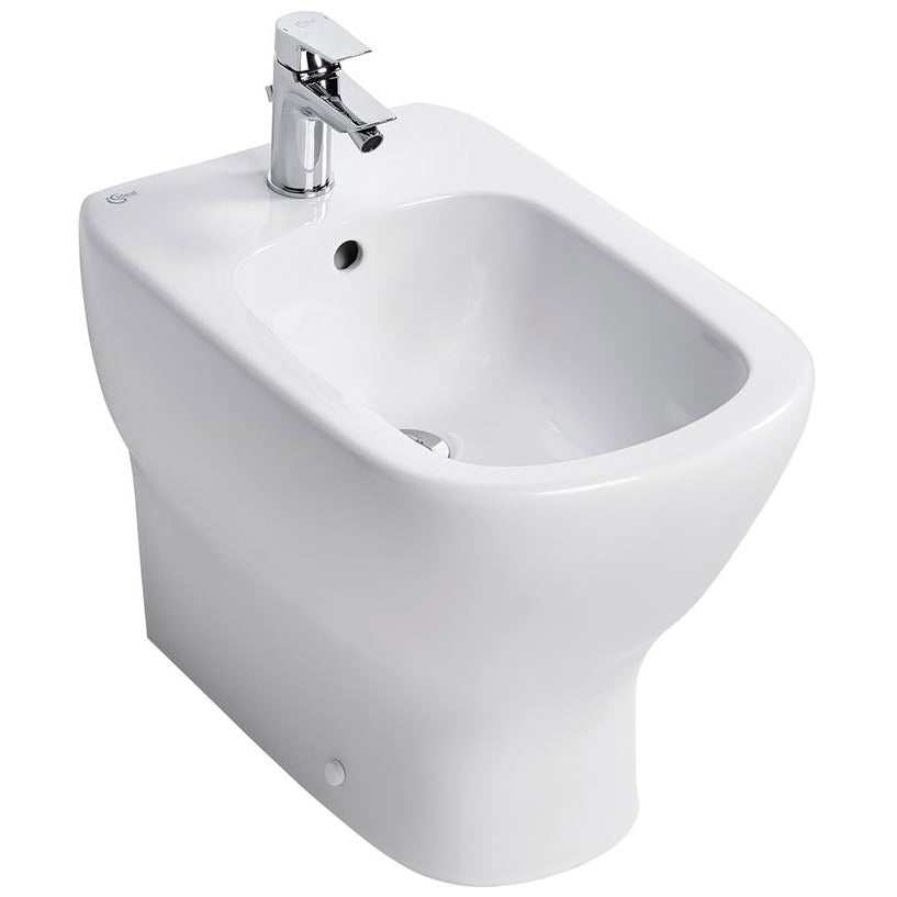 Ideal Standard Tesi 360mm Wide 1 Tap Hole Back to Wall Bidet - T350101