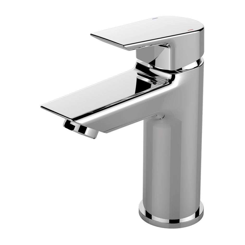 Ideal Standard Tesi Modern Chrome Deck Mounted Basin Mixer Tap - A6587
