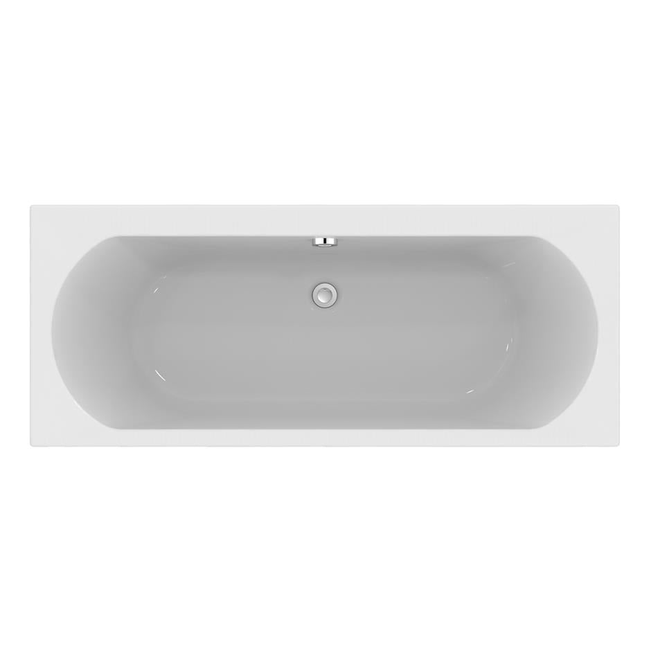 Ideal Standard Tesi Double - Ended Idealform Plus Bath 170cm x 70cm - White - T360601 - TAP 'N' SHOWER
