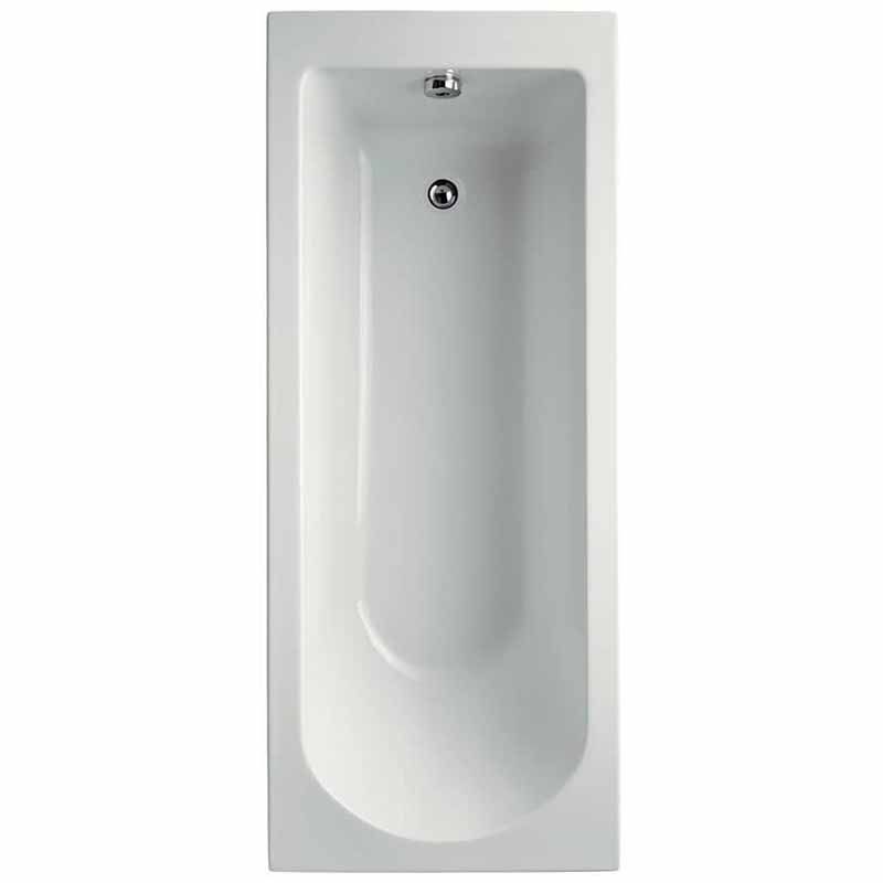 Ideal Standard Tesi Idealform Plus Single Ended Bath 1600x700mm - White - T000401 - TAP 'N' SHOWER