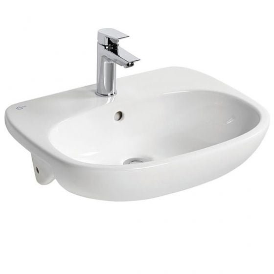 Ideal Standard Tesi Semi Countertop Basin 550mm - White - T352601 - TAP 'N' SHOWER
