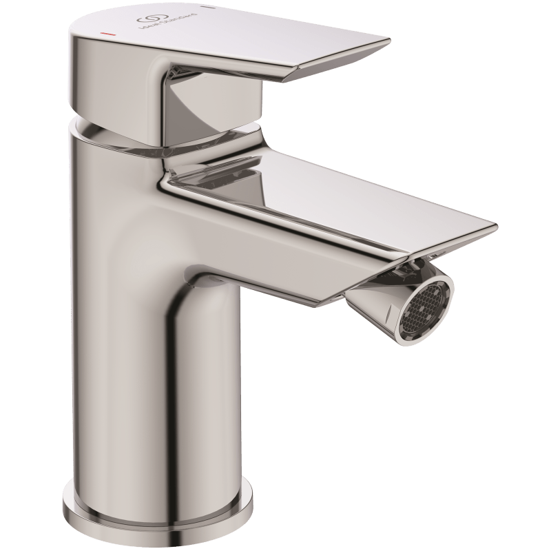Ideal Standard Tesi Chrome Bidet Mixer with Pop - Up Waste - A6589AA - TAP 'N' SHOWER