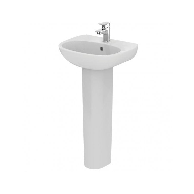 Ideal Standard Tesi Small Full Pedestal - White - T352101 - TAP 'N' SHOWER