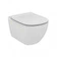 Ideal Standard Tesi Wall Hung Toilet Pan ONLY - Silk White - T0079V1 - TAP 'N' SHOWER