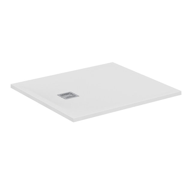 Ideal Standard Ultra Flat S + 1000 x 900mm Shower Tray - Pure White - T5607FR - TAP 'N' SHOWER