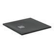 Ideal Standard Ultra Flat S + 800 x 800mm Shower Tray - Jet Black - T5600FV - TAP 'N' SHOWER
