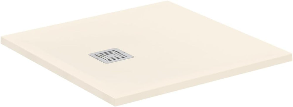 Ideal Standard Ultra Flat S + 800 x 800mm Shower Tray - Sand - T5600FT - TAP 'N' SHOWER