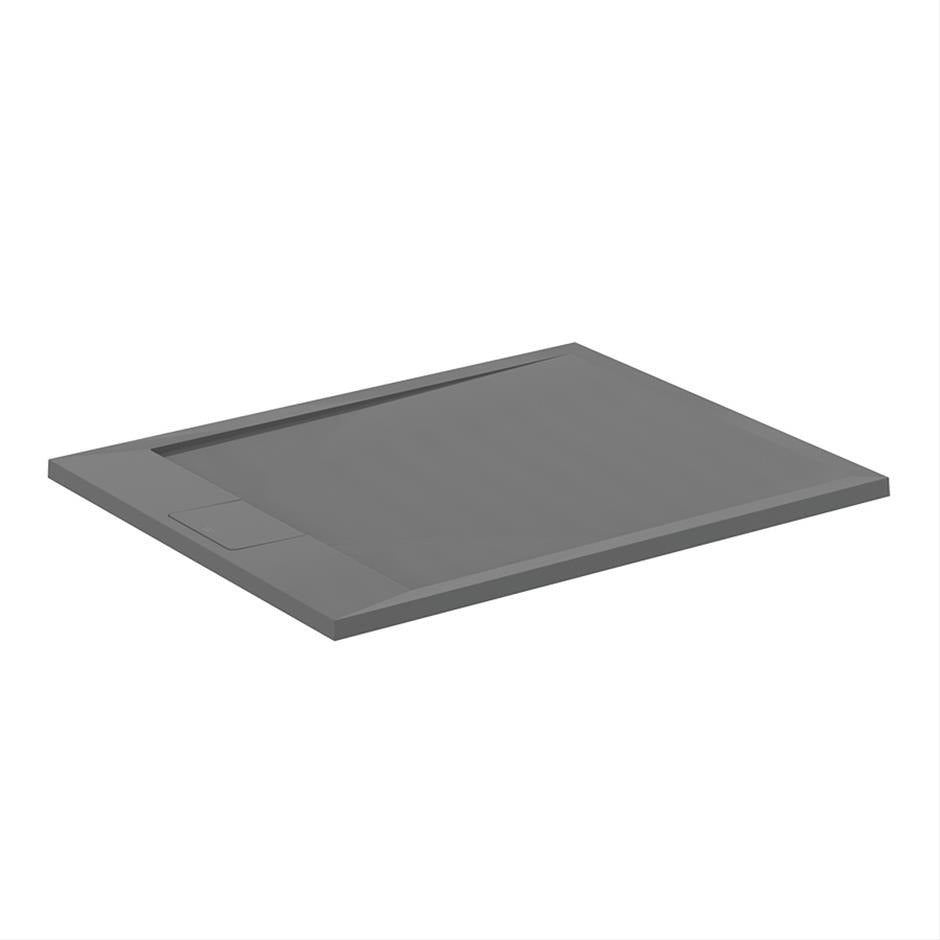Ideal Standard Ultra Flat S i.life Shower Tray 1000mm - Jet Black - T5223FV - TAP 'N' SHOWER