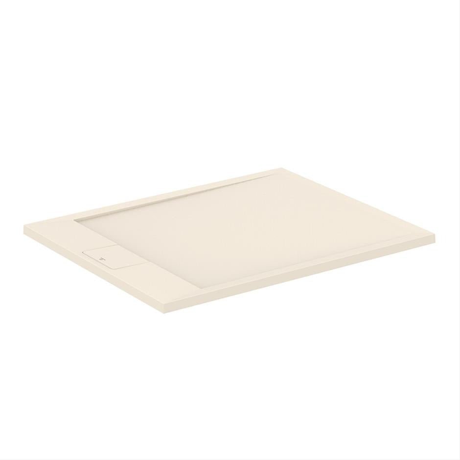 Ideal Standard Ultra Flat S i.life Shower Tray 1000mm - Sand - T5223FT - TAP 'N' SHOWER