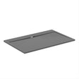 Ideal Standard Ultra Flat S i.life Shower Tray 1400mm - Concrete Grey - T5222FS - TAP 'N' SHOWER