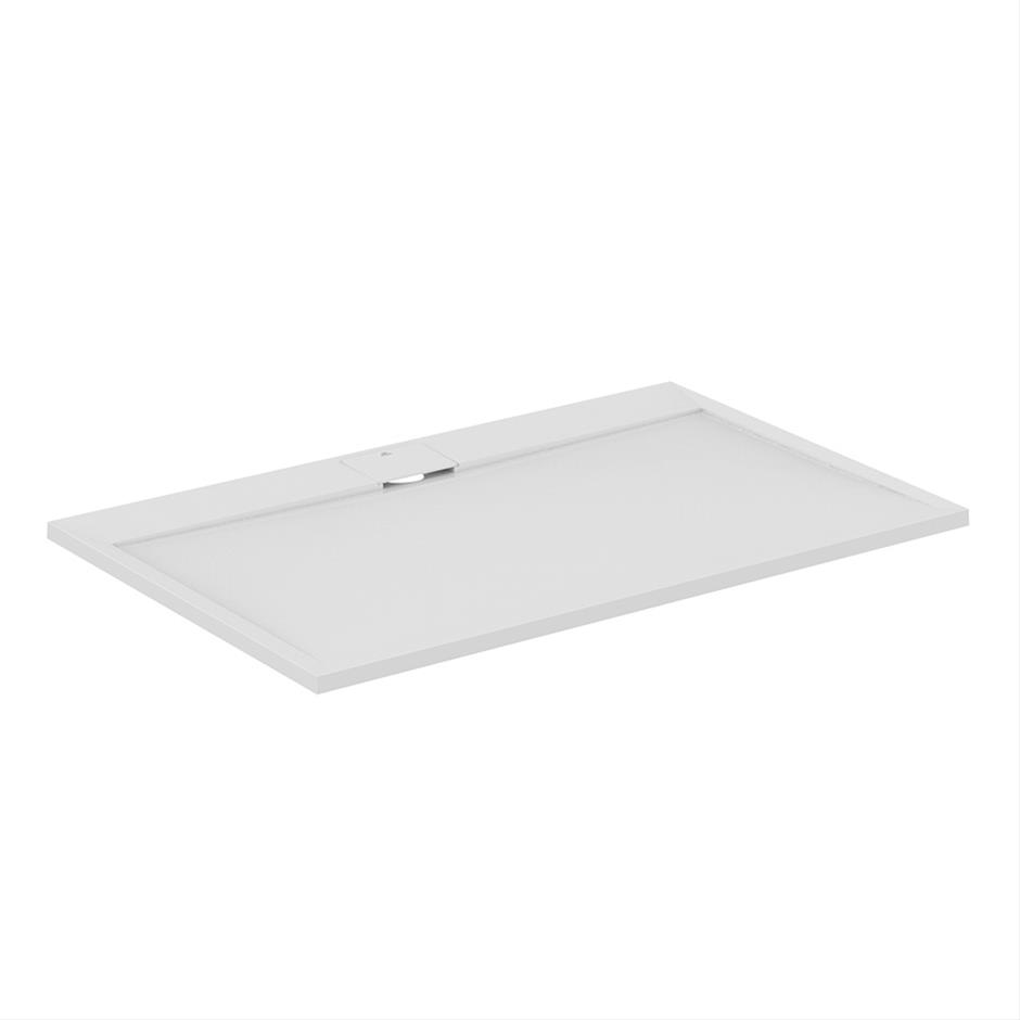 Ideal Standard 1400mm x 900mm Ultra Flat S i.life Shower Tray - White - T5222FR - TAP 'N' SHOWER