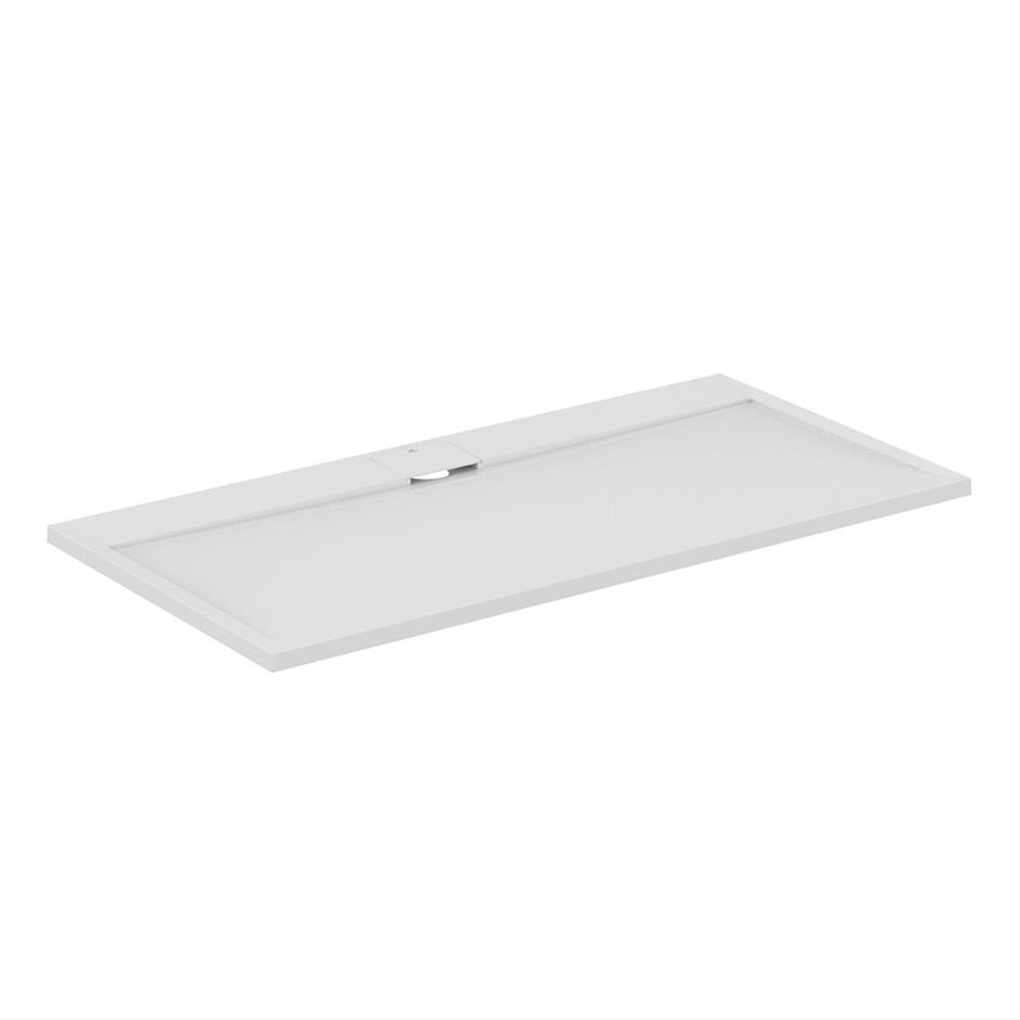 Ideal Standard Ultra Flat S i.life Shower Tray 1600mm - White - T5225FR - TAP 'N' SHOWER