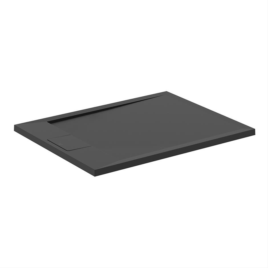 Ideal Standard Ultra Flat S i.life Shower Tray 2000mm - Jet Black - T5235FV - TAP 'N' SHOWER