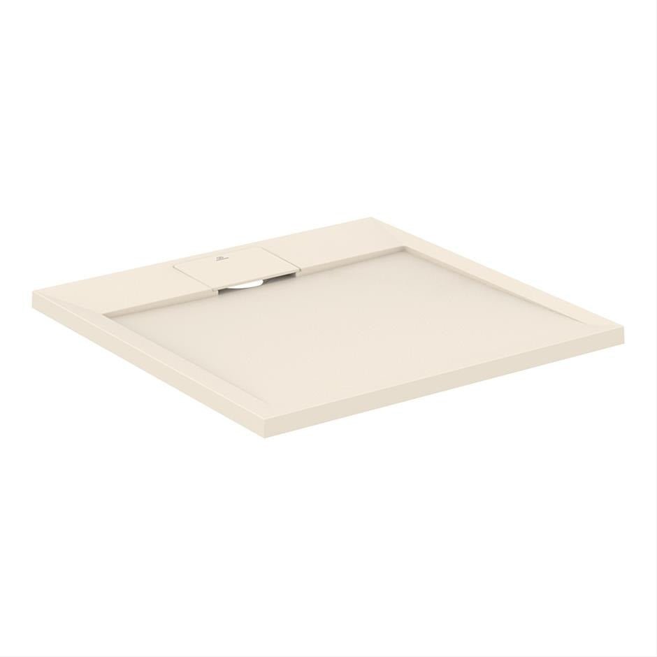 Ideal Standard Ultra Flat S i.life Square Shower Tray 700mm x 700mm - Sand - T5246FT - TAP 'N' SHOWER