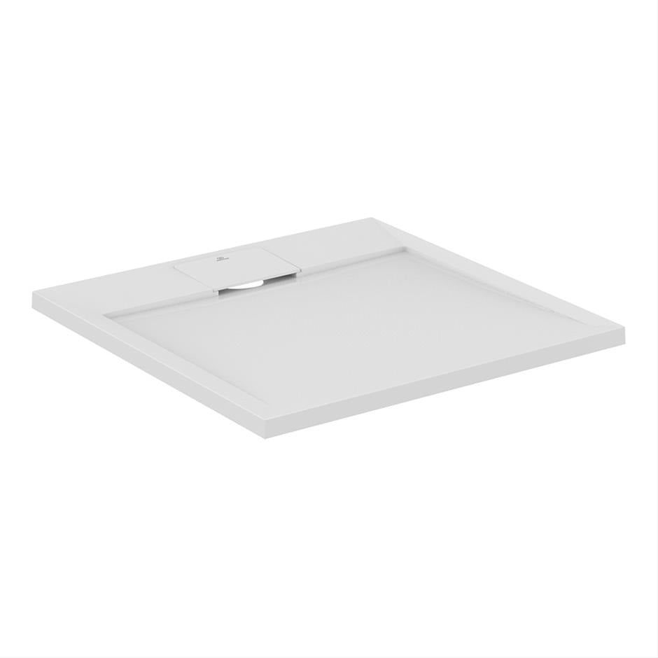 Ideal Standard Ultra Flat S i.life Square Shower Tray 700mm x 700mm - White - T5246FR - TAP 'N' SHOWER