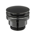 Vado Omika Noir Universal Basin Waste - Polished Black - IND - 395 - PB - TAP 'N' SHOWER
