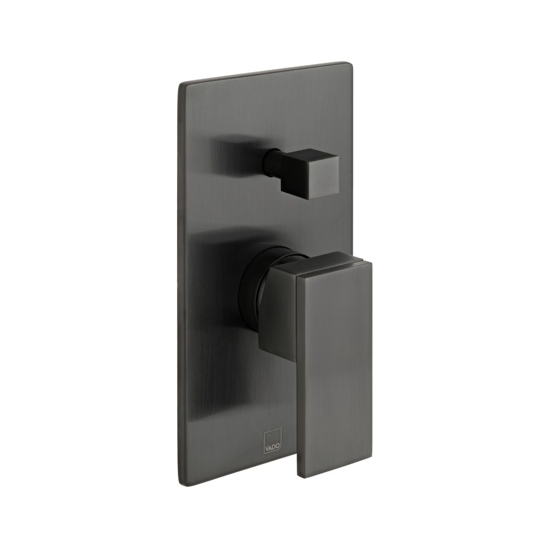 Vado Notion 2 Outlet Manual Shower Valve with Diverter - Brushed Black - IND - NOT147A - BLK - TAP 'N' SHOWER