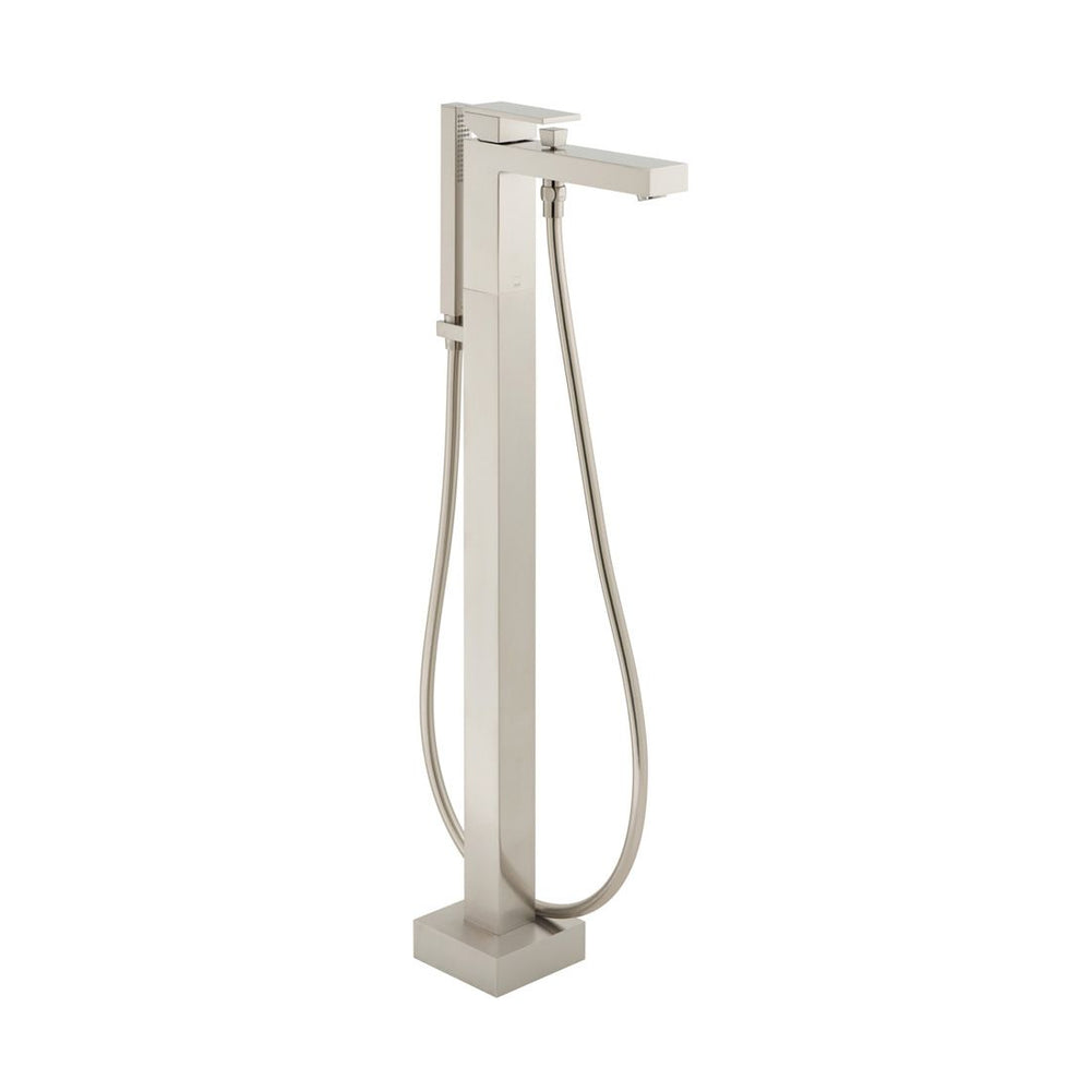 Vado Notion Freestanding Bath Mixer Tap With Shower Kit - Brushed nickel - IND - NOT233 - BRN - TAP 'N' SHOWER
