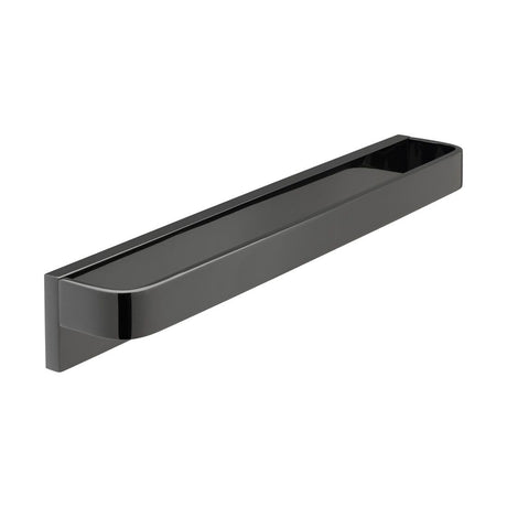 Vado Individual Omika Noir Towel Rail 450mm - Polished Black - IND - OMI184 - 45 - PB - TAP 'N' SHOWER