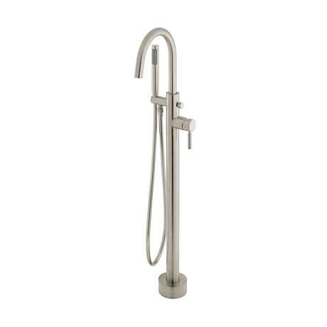 Vado Origins Freestanding Bath Mixer Tap With Shower Kit - Brushed Nickel - IND - ORI233 - BRN - TAP 'N' SHOWER