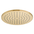Vado Nebula 8" Round Shower Head 200mm - Brushed Gold - IND - RO/20 - BRG - TAP 'N' SHOWER