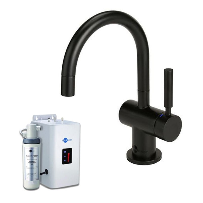 InSinkErator HC3300 Hot/Cold Mixer Tap Neo Tank and Filter - Black - AIS404 - TAP 'N' SHOWER