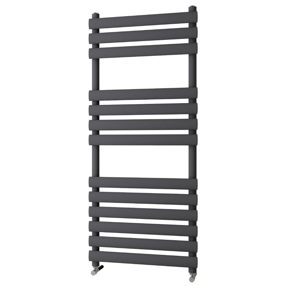Scudo Instyle Designer Towel Radiator 1200 x 500mm - Anthracite - INST1200 - 500 - A - TAP 'N' SHOWER