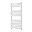 Scudo Instyle Designer Towel Radiator 1200 x 500mm - White - INST1200 - 500 - W - TAP 'N' SHOWER