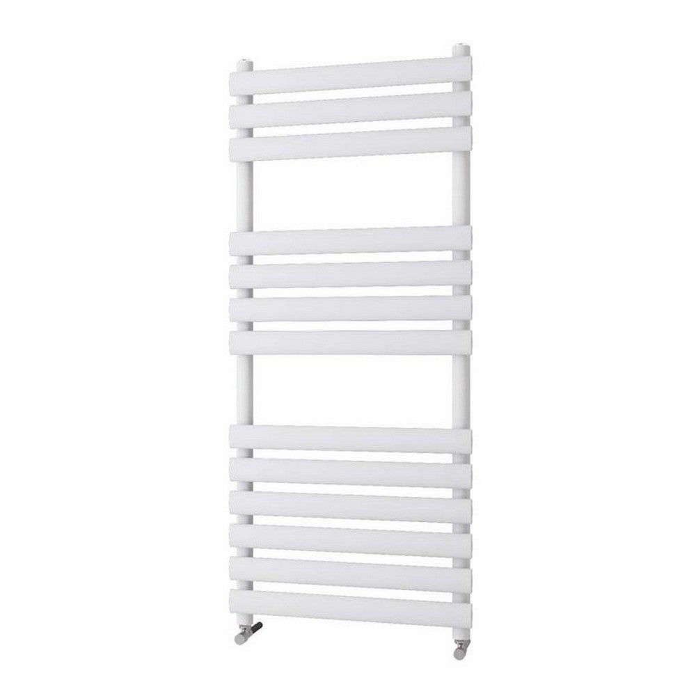 Scudo Instyle Designer Towel Radiator 1200 x 500mm - White - INST1200 - 500 - W - TAP 'N' SHOWER