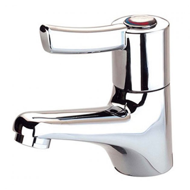 Inta Modern Lever Copper Tails Operated Basin Mixer Tap - Chrome - LO980CT - TAP 'N' SHOWER