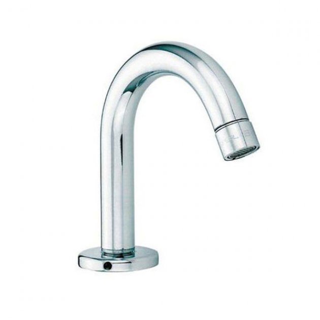 Inta Washroom Basin Mounted Fixed Sink Spout - Chrome - 5160CP - TAP 'N' SHOWER