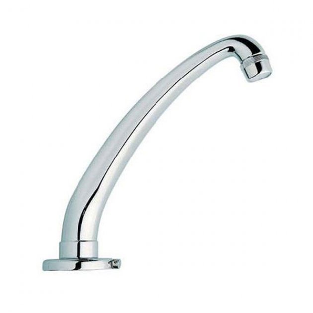 Inta Mounted Basin Swivel Tube Spout - Chrome - 5162CP - TAP 'N' SHOWER