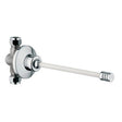 Inta Commercial Knee Operated Concealed Valve with 350mm Lever - Chrome - LO820CP