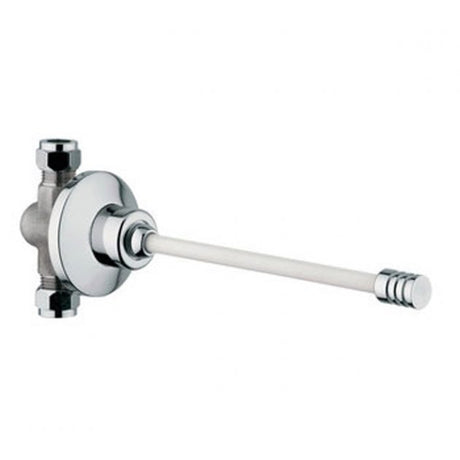 Inta Commercial Knee Operated Concealed Valve with 350mm Lever - Chrome - LO820CP