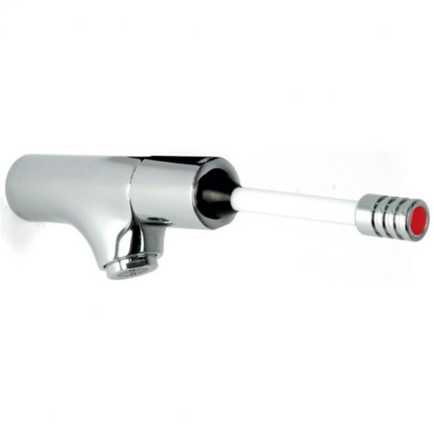 Inta Modern Wall Mounted Multi - Directional Non - Concussive Basin Tap Single - Chrome - NC190CP - TAP 'N' SHOWER