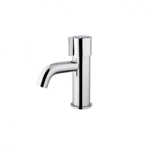 Inta Modern Commercial Non - Concussive Mono Basin Mixer Tap - Chrome - NC230CP - TAP 'N' SHOWER