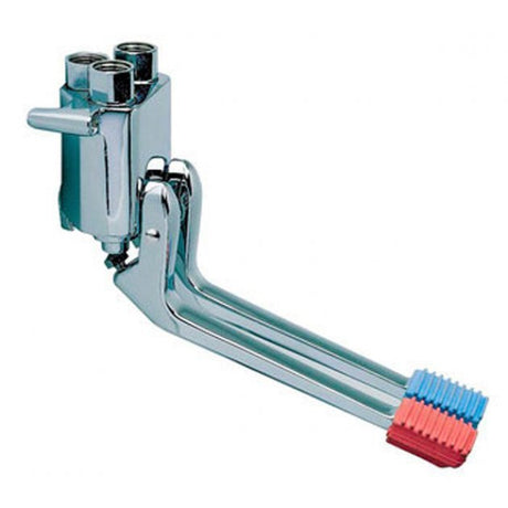 Inta Wall Mounted Foot Operated Mixing Manual Valve - Chrome - LO805CP