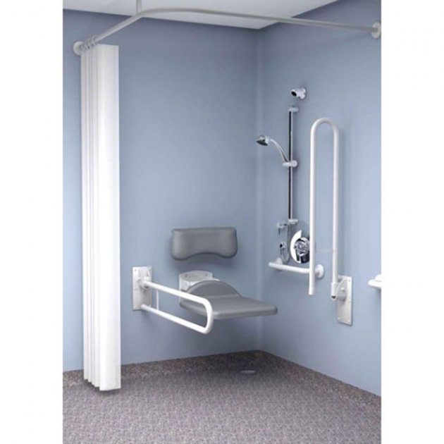 Inta Modern Doc M Elderly or Disabled Shower Room Pack - White - DMPS902WH - TAP 'N' SHOWER
