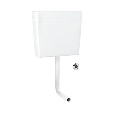 Inta Infrared Battery Operated WC Flushing Cistern 6 Litre - White - IR2568