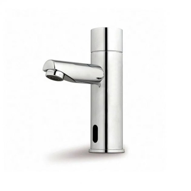 Inta Infrared Modern Battery Operated Basin Mounted Tap - Chrome - IR411CP - TAP 'N' SHOWER