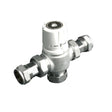 Intamix Low Pressure Thermostatic Mixing Valve with 22mm Compression - White - 60007CP
