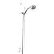 Inta Less Modern Abled Shower Kit Grab Rail with 2m Hose And Handset 900mm - White - LA1003WH