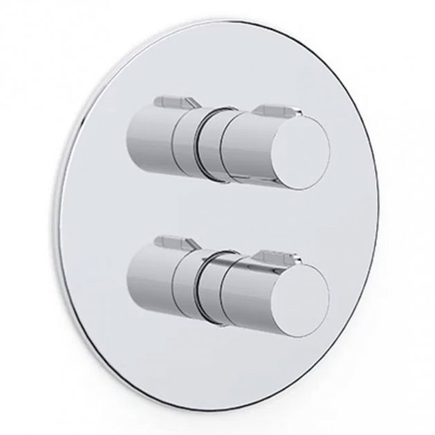 Inta Timed Flow Commercial Resistant Vandal Manual Shower Control for Prisons with 150mm Spindle - Chrome - TF222CP150
