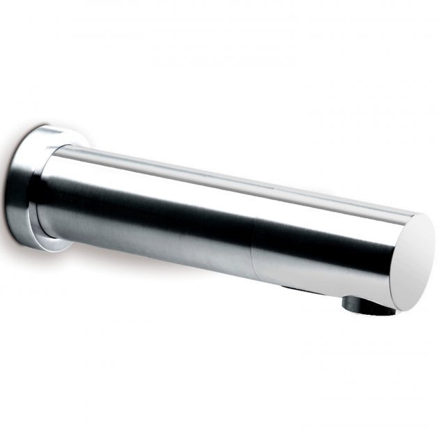 Inta Tubular Modern Battery Operated Infrared Wall Mounted Tap 170mm Length - Chrome - IR270CP - TAP 'N' SHOWER