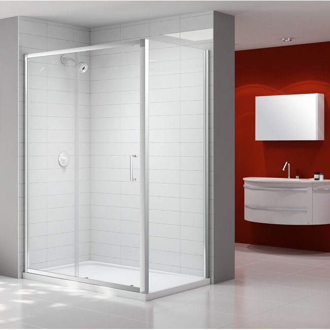 Merlyn Ionic Express Side Panel 700mm Wide - 6mm Glass - A0307A0 - TAP 'N' SHOWER
