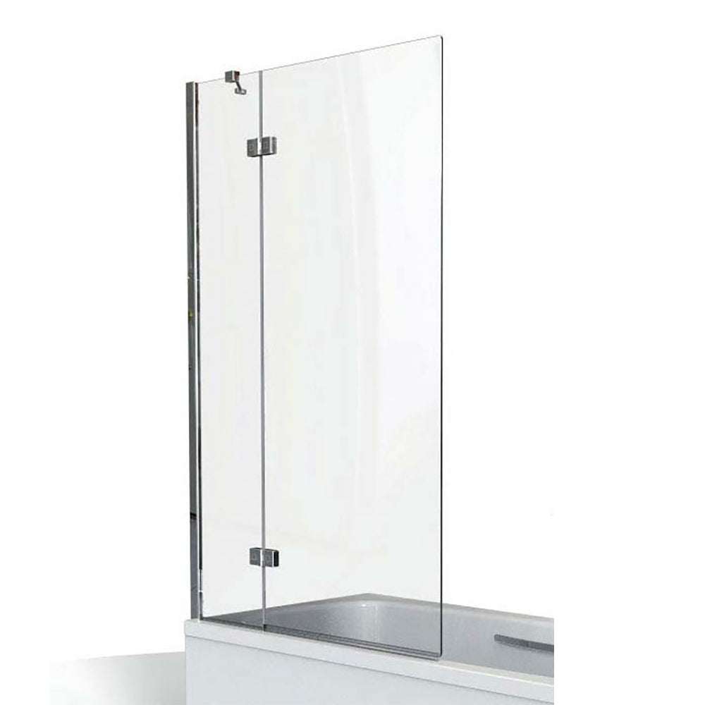 KUDOS Inspire 6mm Two Panel Out - Swing Bathscreen - (Right Hand) - 4BASC2PFOUTRHS - TAP 'N' SHOWER