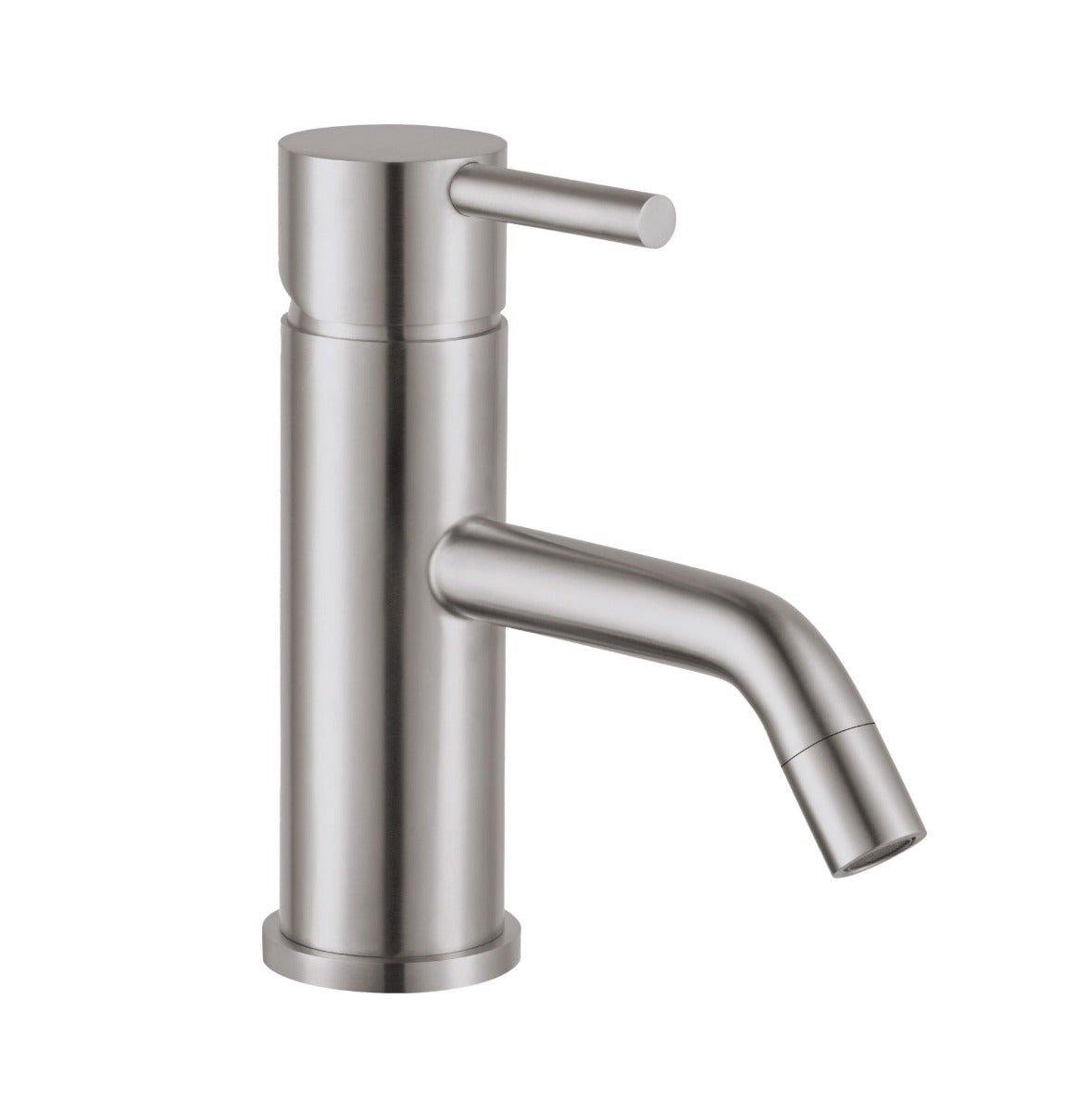 JTP Inox Single Lever Basin Mixer - Stainless Steel - IX001 - TAP 'N' SHOWER