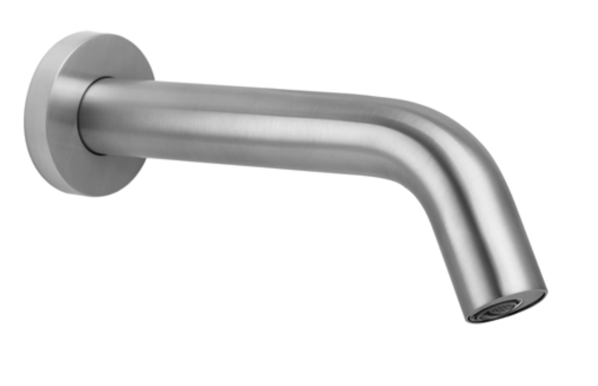 JTP Sensor Wall Spout - Stainless Steel - IX0513 - TAP 'N' SHOWER