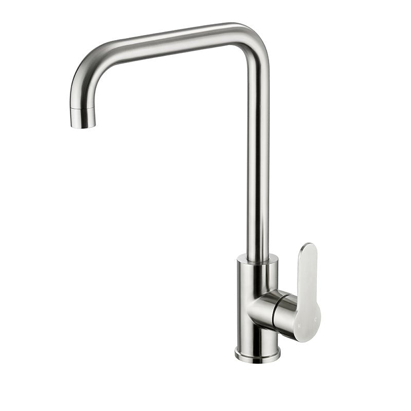 JTP Inox Mono Single Lever Sink Mixer - Stainless Steel - IX183 - TAP 'N' SHOWER