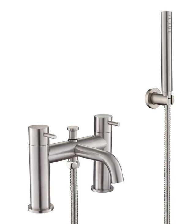 JTP Inox Bath Shower Mixer - Stainless Steel - IX275